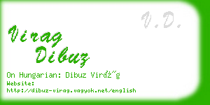 virag dibuz business card